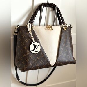 Louis Vuitton Braided Monogram V Tote MM